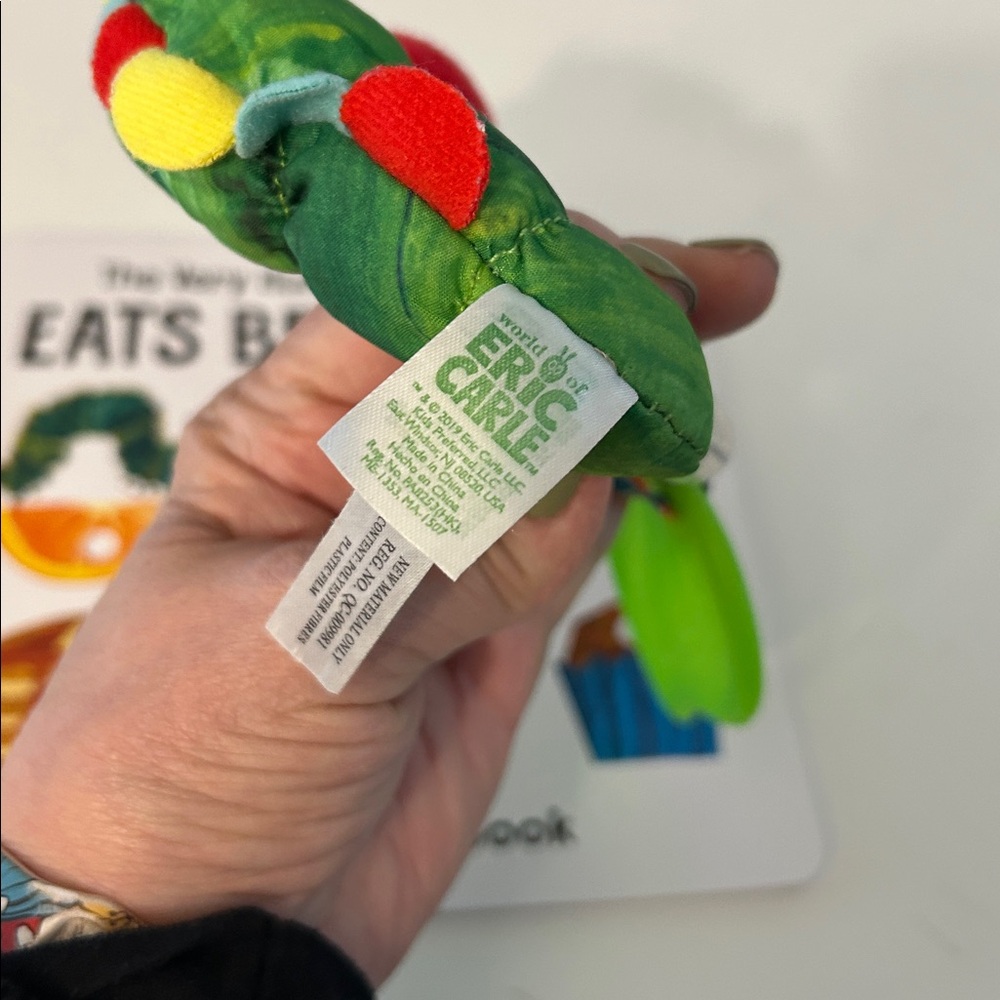 The very hungry caterpillar eats breakfast book hungry caterpillar rattle toy - Picture 4 of 9